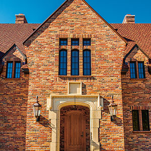 Neuenschwander Quarter Sawn White Oak Elliptical Arch Exterior Door