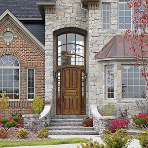 Neuenschwander Superior Alder 5 Panel Exterior Door