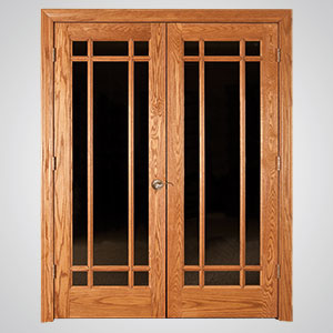 Neuenschwander Red Oak Lite Prairie Style Interior Doors