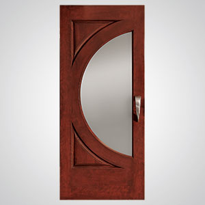 Neuenschwander Yellow Birch Frosted Glass Interior Door